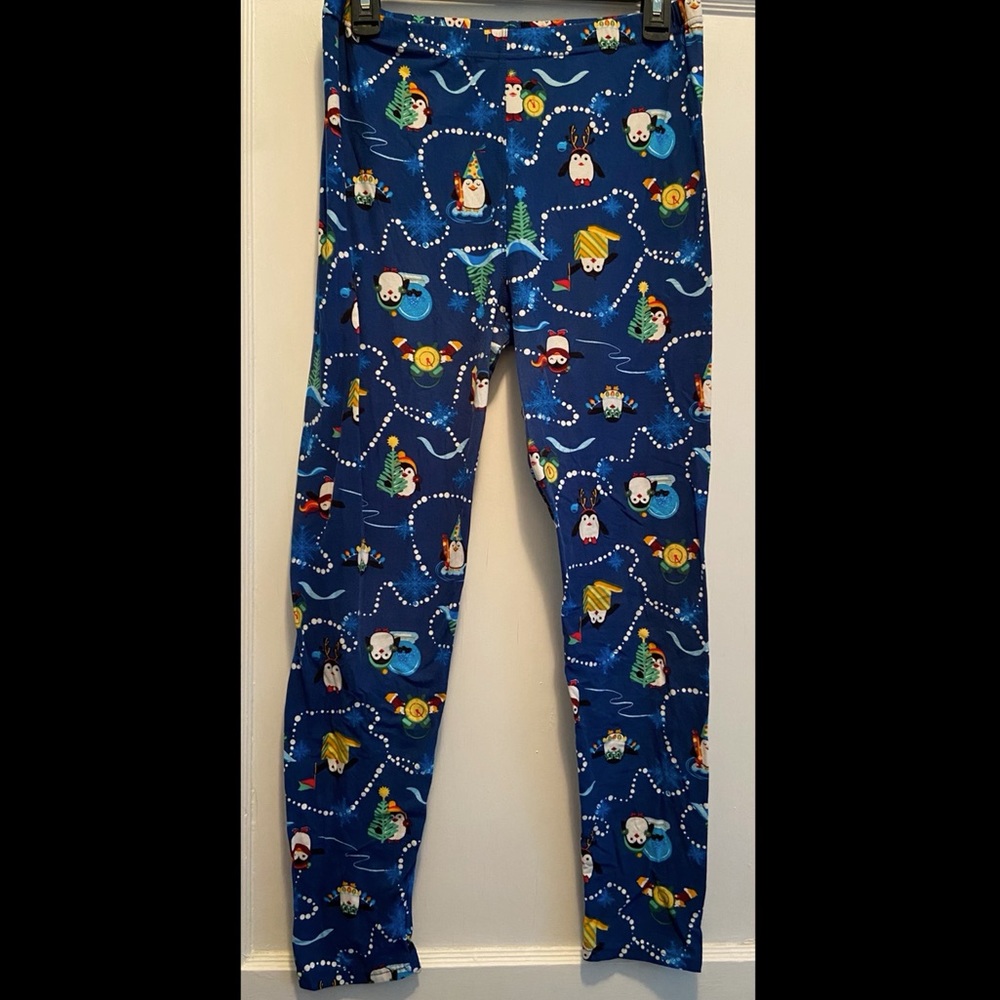 Christmas Penguins Leggings